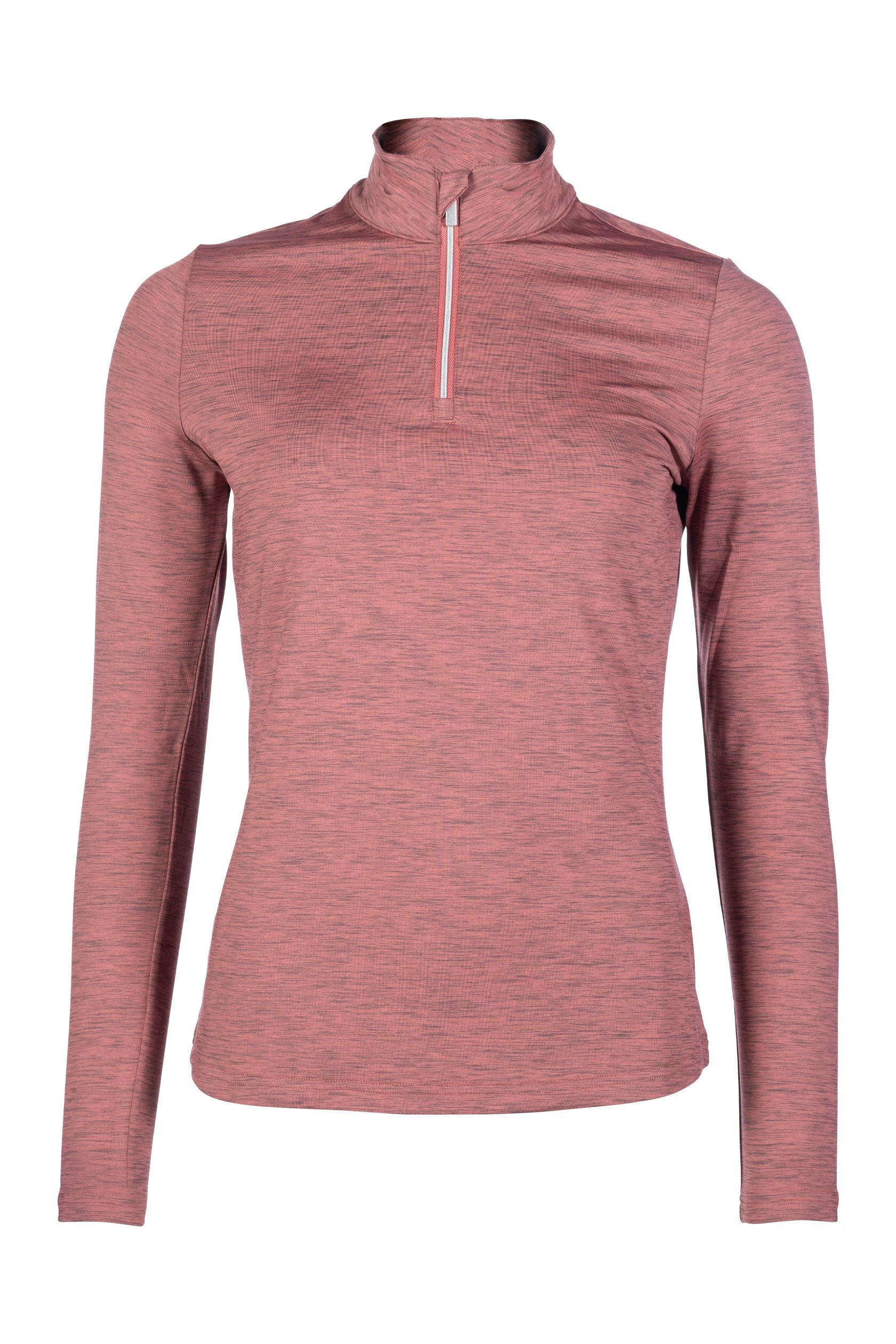 HKM Functional Rosewood Melange Women's Riding Shirt - SALE