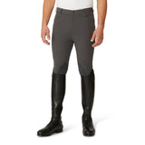 Ovation Men's EuroWeave Front Zip 4-Pocket Knee Patch Breech