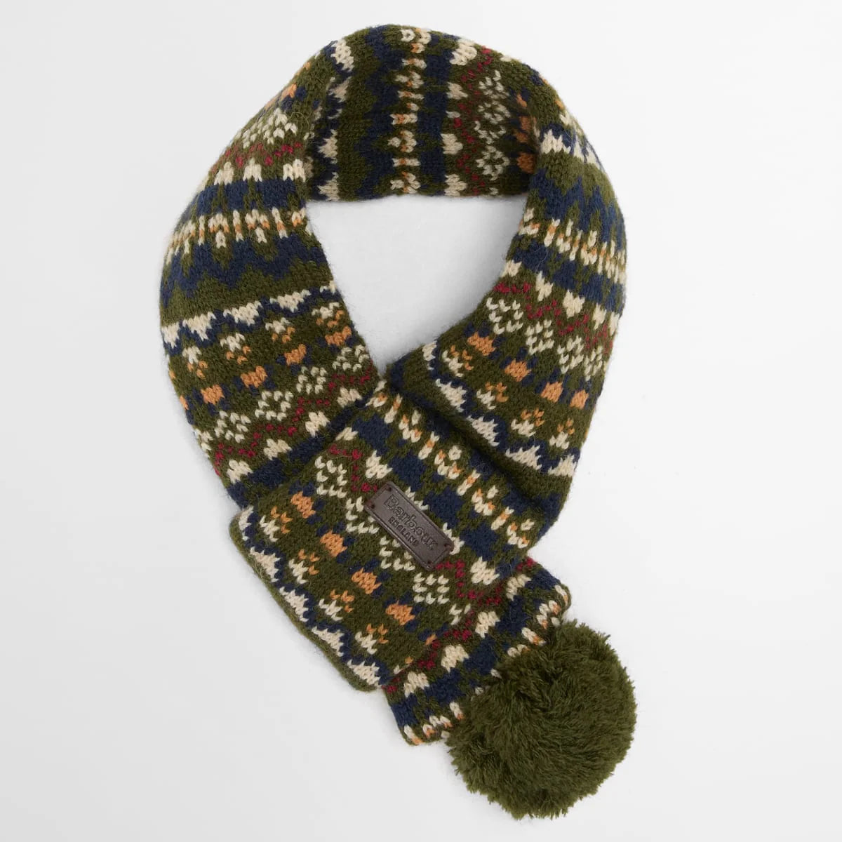 Barbour Marlow Fair Isle Dog Scarf