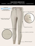 RJ Classics Hayden Mid-Rise Silicone Knee Patch Breech