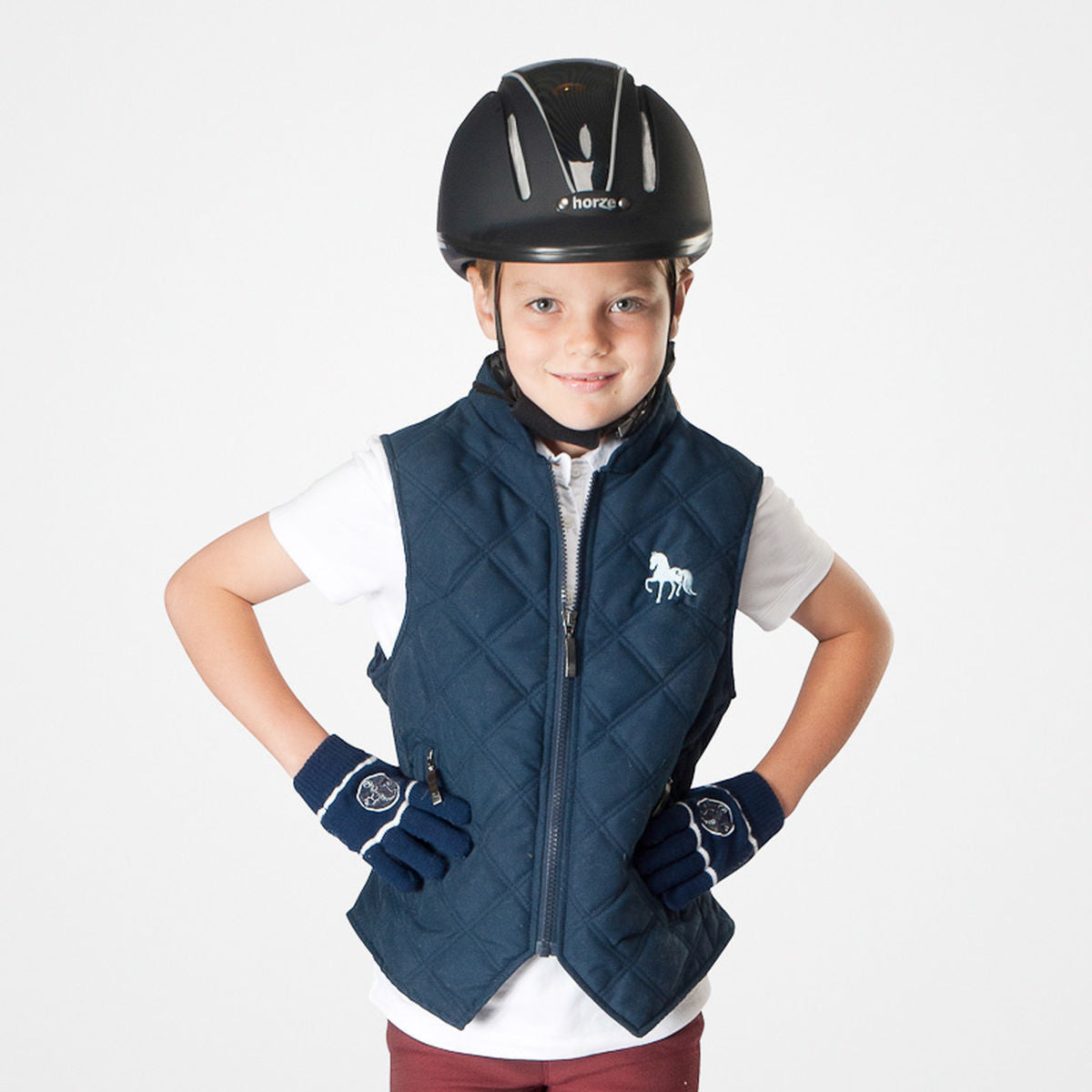 Horze Happy Go Lucky Children's Vest - SALE - North Shore Saddlery