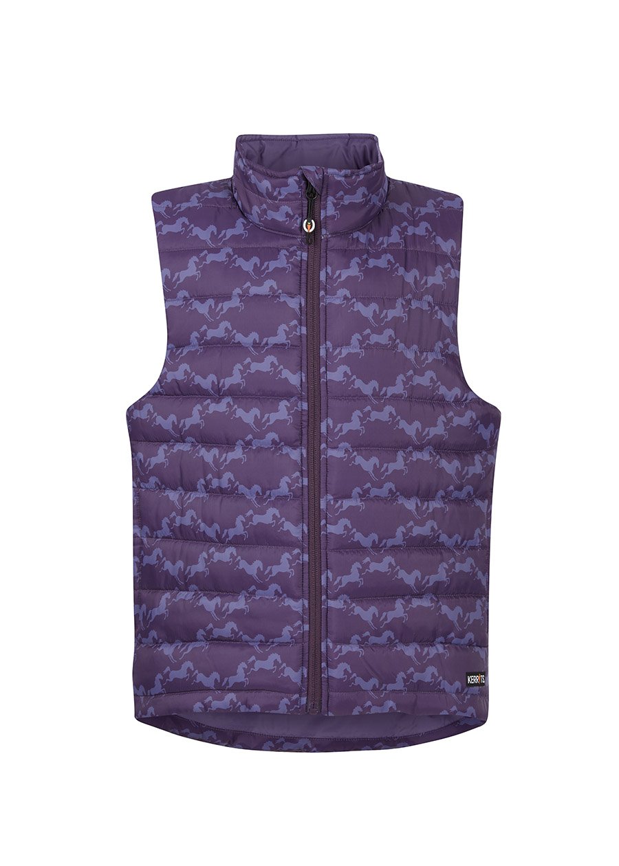 Kerrits Kids Horse Crazy Quilted Vest - SALE