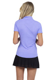 IBKUL Women's Short Sleeve Mock Neck IceFil Shirt - SALE