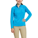Ariat Girls Sunstopper 2.0 1/4 Zip Baselayer Shirt - North Shore Saddlery