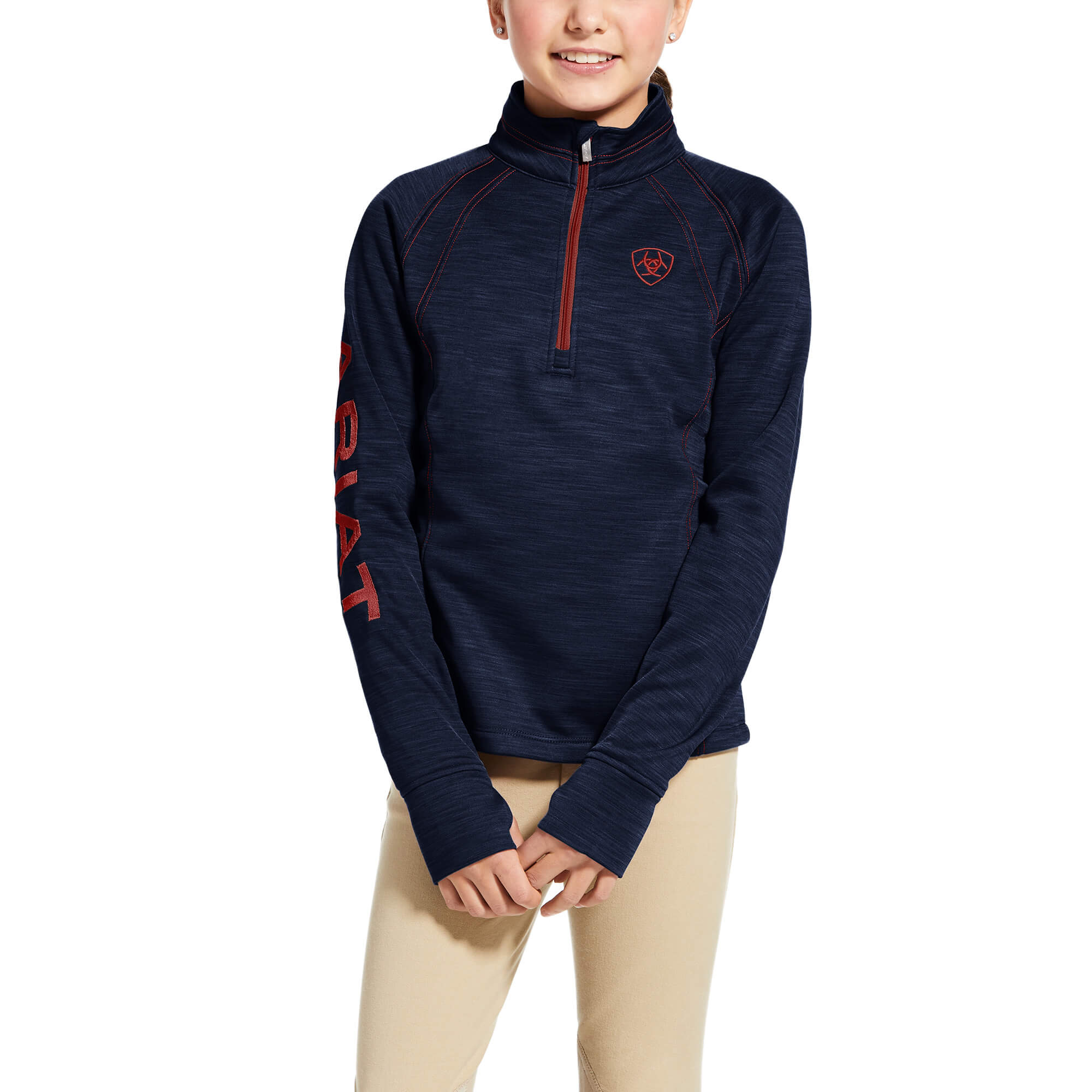 Ariat Kids TEK Team 1/2 Zip Sweatshirt