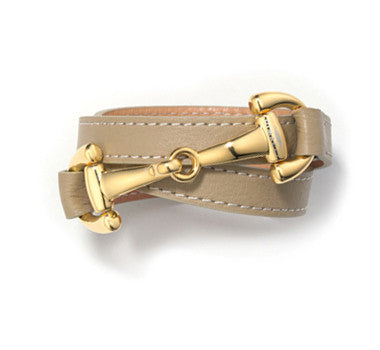 DiMacci Burghley Bracelet With Gold-Plated Bit Clasp