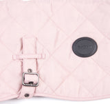 Barbour Pink Quilted Dog Coat