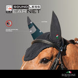 Equiline Gerald Soundless Ear Net Bonnet - North Shore Saddlery