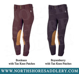 Tailored Sportsman Children's Trophy Hunter Breech with Tan Knee Patches - North Shore Saddlery