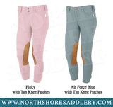Tailored Sportsman Children's Trophy Hunter Breech with Tan Knee Patches - North Shore Saddlery