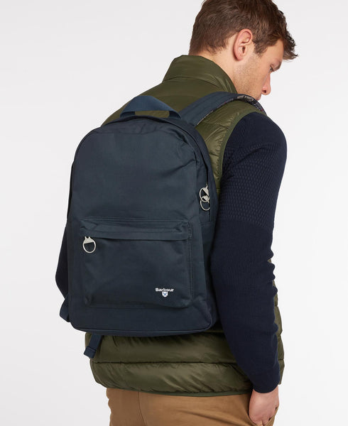 barbour wax leather backpack navy Barbour Cascade Backpack - SALE