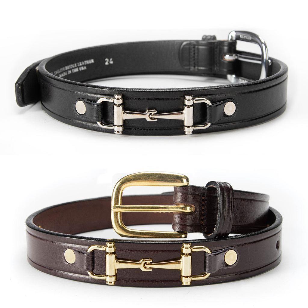 Tory Leather Youth 1" Snaffle Bit Belt