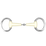 Happy Mouth Flat Ring Jointed Eggbutt Bit