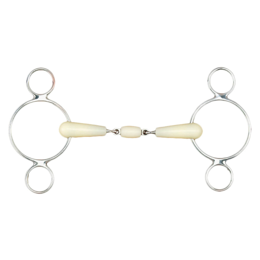 Happy Mouth 2-Ring Double Jointed Gag Bit