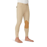 Ovation Men's EuroWeave Front Zip 4-Pocket Knee Patch Breech