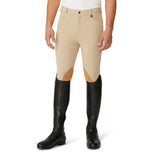 Ovation Men's EuroWeave Front Zip 4-Pocket Knee Patch Breech