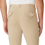 Ovation Men's EuroWeave Front Zip 4-Pocket Knee Patch Breech
