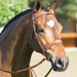 Rodrigo Fancy Stitched Wide Noseband Show Bridle