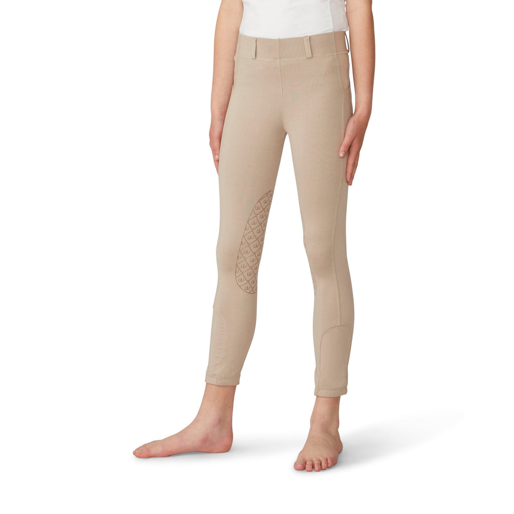 Ovation Kids Aerowick Pull On Silicone Knee Patch Breech - SALE
