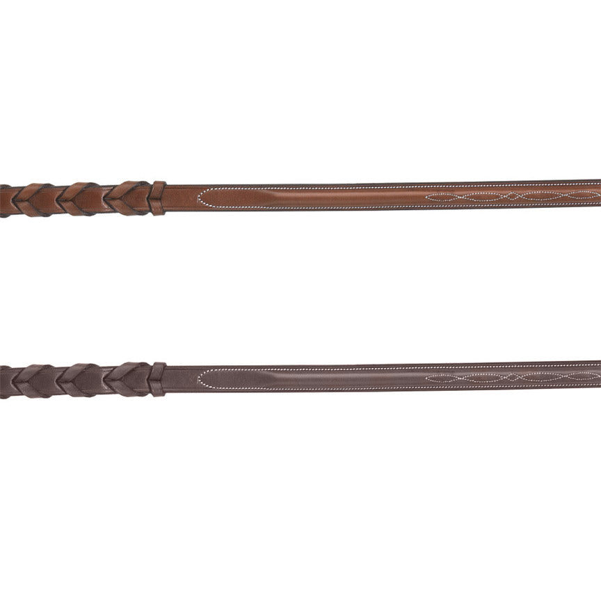 Rodrigo Pessoa Pro Fancy Stitched Raised Laced Reins
