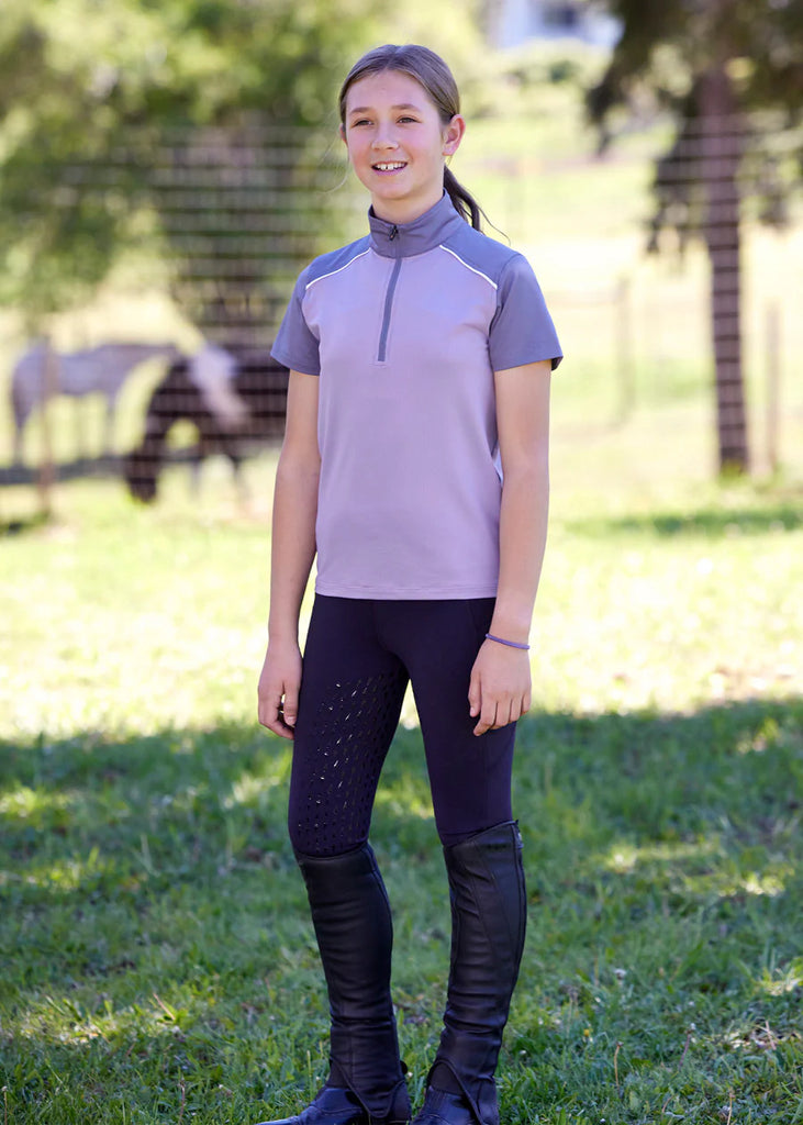 Kerrits Kids Charisma Coolcore Short Sleeve Riding Shirt - SALE