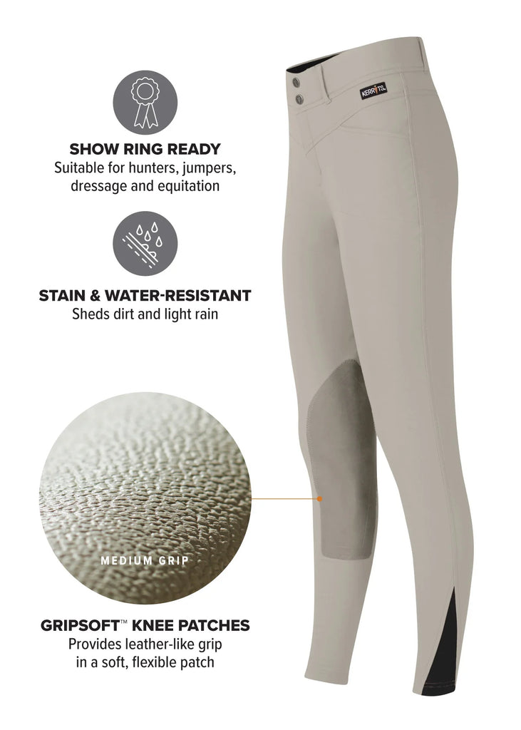 Kerrits Kids Crossover II Knee Patch Riding Breech