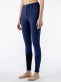 Equiline Crystalek High Waist Knee Grip Breech with Crystals