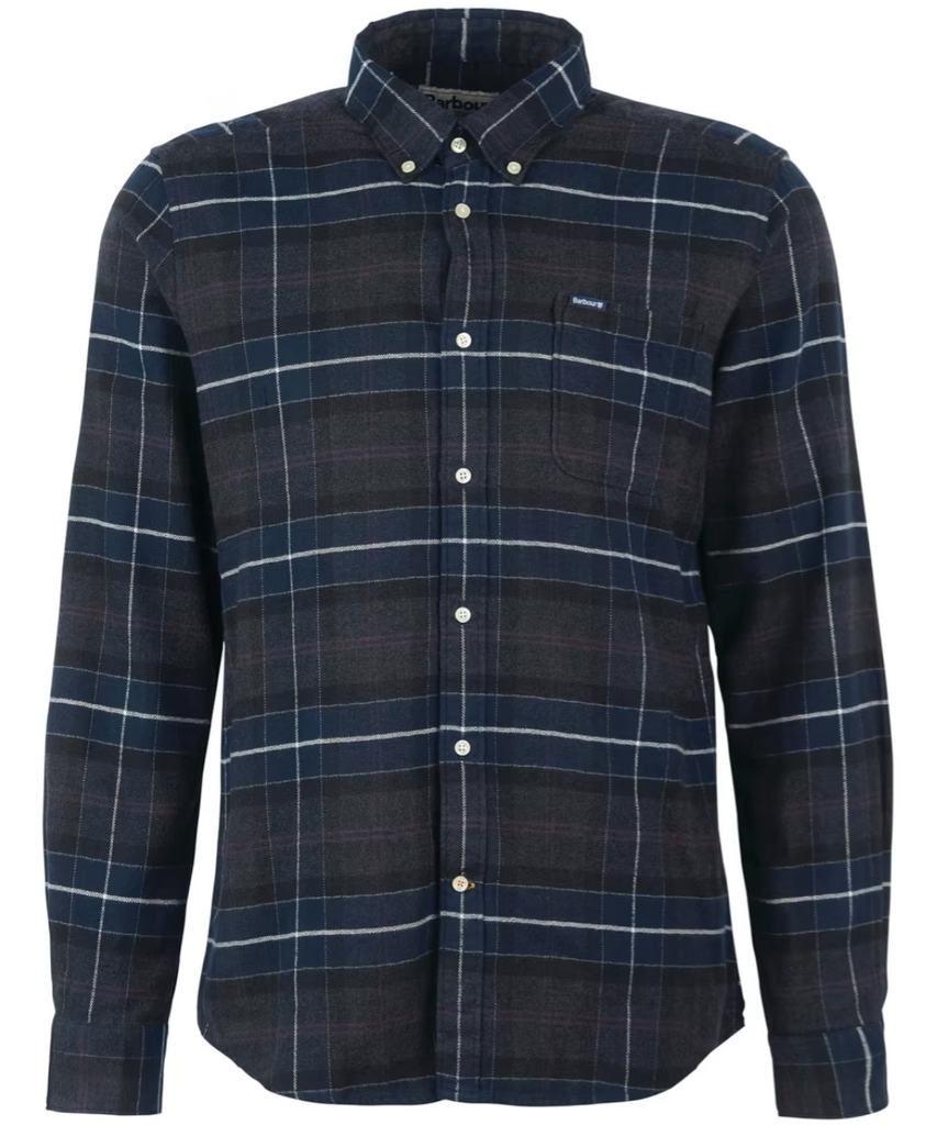Barbour flannel shirt sale online