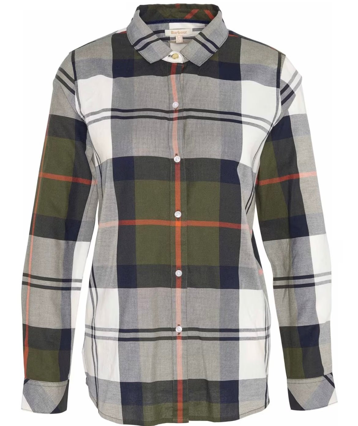 Barbour shirts womens olive top