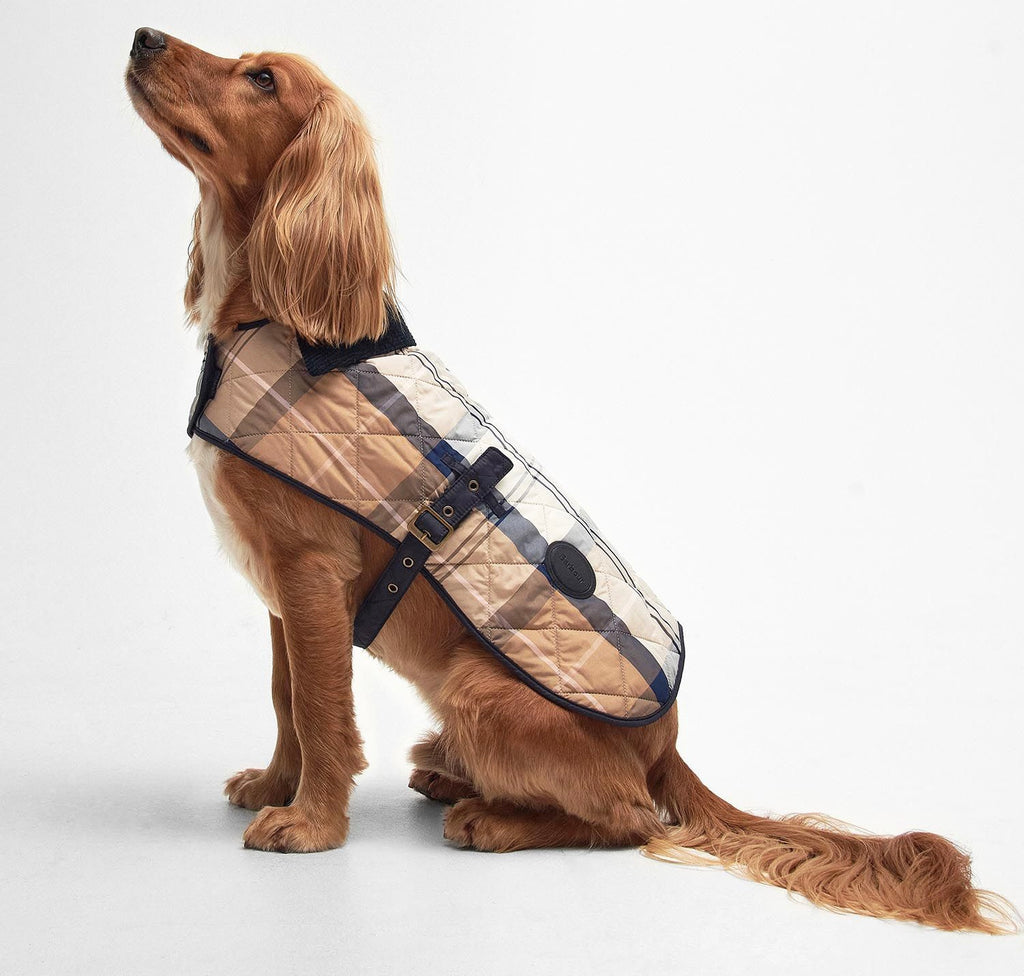 Barbour Tartan Dog Coat - Primrose Hessian