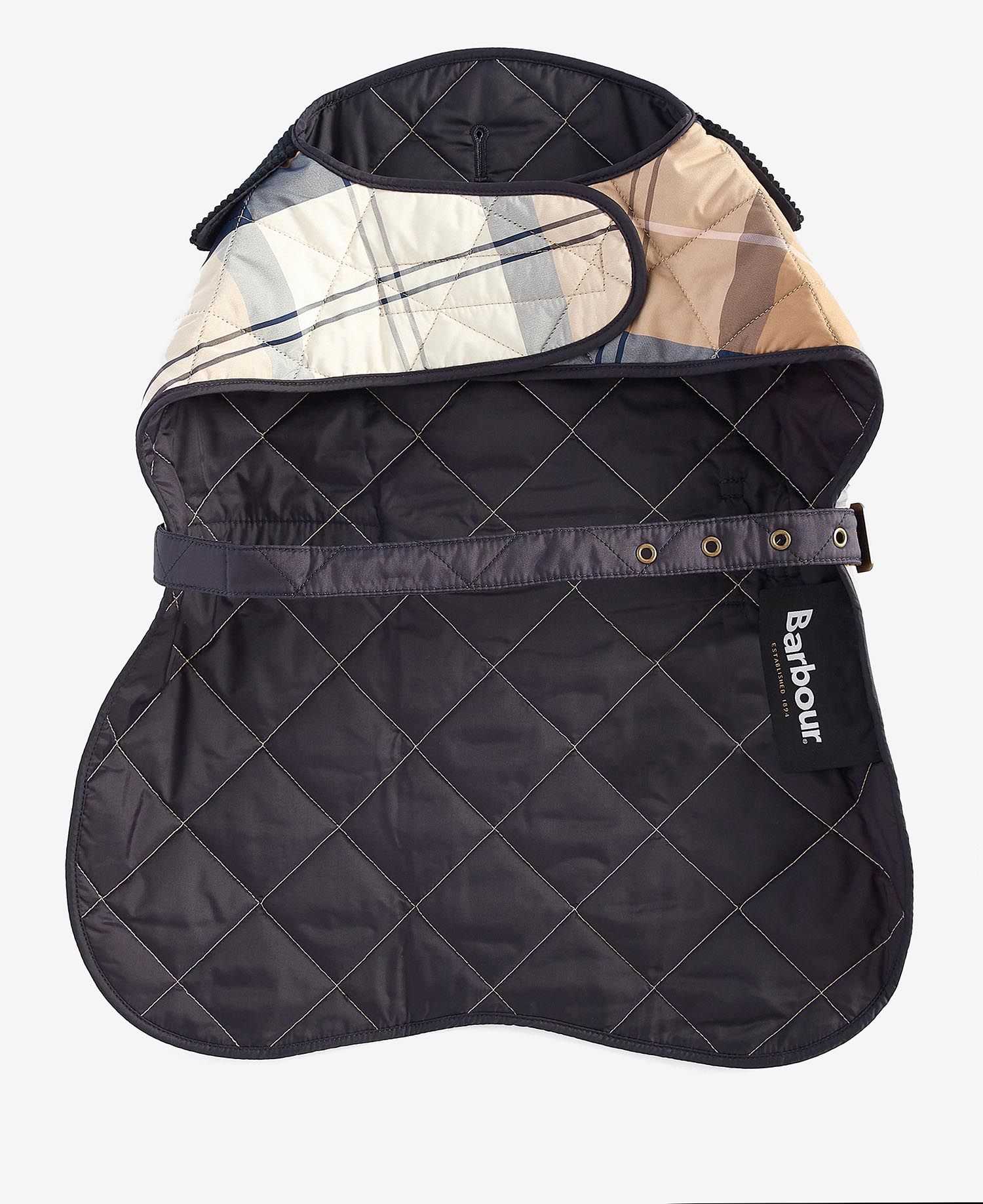 Barbour Tartan Dog Coat North Shore Saddlery