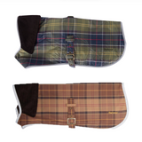 Barbour Waterproof Tartan Fleece Lined Dog Coat