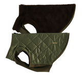 Barbour Reversible Quilted Borg Fleece Dog Coat