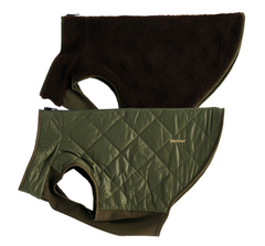 Barbour Reversible Quilted Borg Fleece Dog Coat
