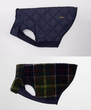 Barbour Field Reversible Quilted Fleece Dog Coat