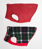 Barbour Field Reversible Quilted Fleece Dog Coat