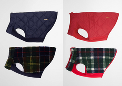 Barbour Field Reversible Quilted Fleece Dog Coat