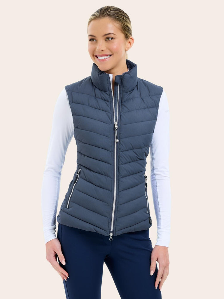 RJ CLASSICS Essential Show Coat 4S Veste d'équitation gris foncé/bleu RJ CLASSICS Essential Show Coat 4S Veste d'équitation gris foncé/bleu