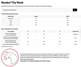 Horseware Rambo Flymask Plus