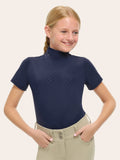 RJ Classics Jodi Jr. Mock Neck Short Sleeve Shirt