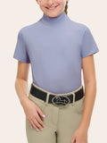 RJ Classics Jodi Jr. Mock Neck Short Sleeve Shirt