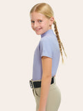 RJ Classics Jodi Jr. Mock Neck Short Sleeve Shirt