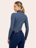 RJ Classics Joelle Mock Neck Riding Shirt