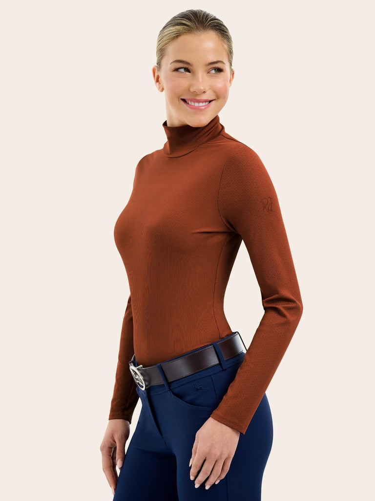 RJ Classics Joelle Mock Neck Riding Shirt