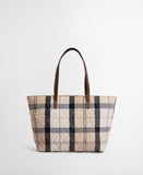 Barbour Wetherham Quilted Tartan Tote Bag