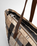Barbour Wetherham Quilted Tartan Tote Bag