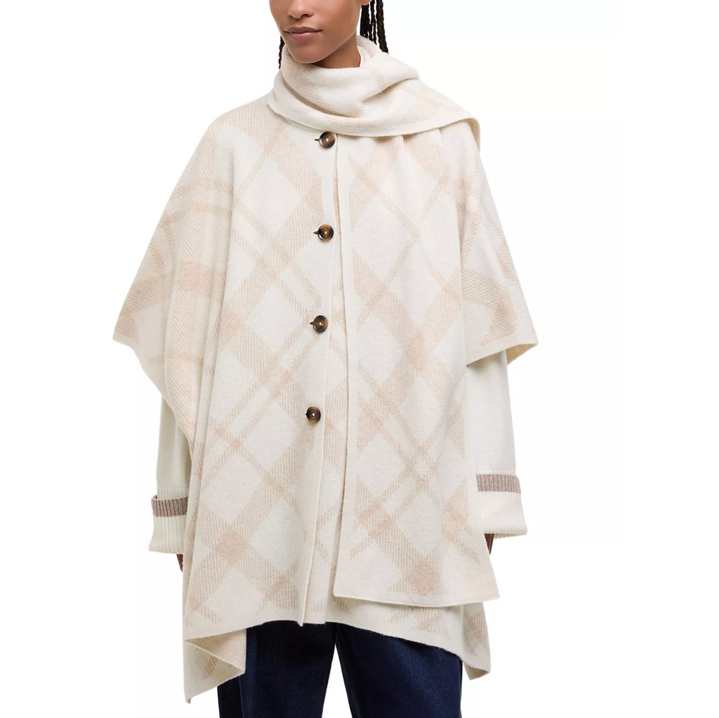 Barbour Vienna Knitted Cape Sweater