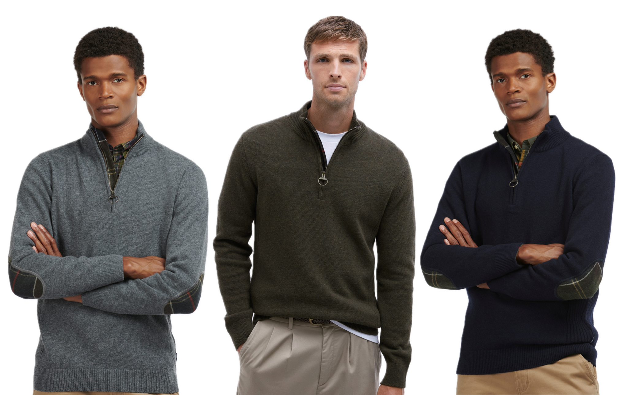 Barbour Holden Half Zip Men's Sweater | North Shore Saddlery