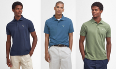 Barbour Lightweight Sports Short Sleeved Polo Shirt
