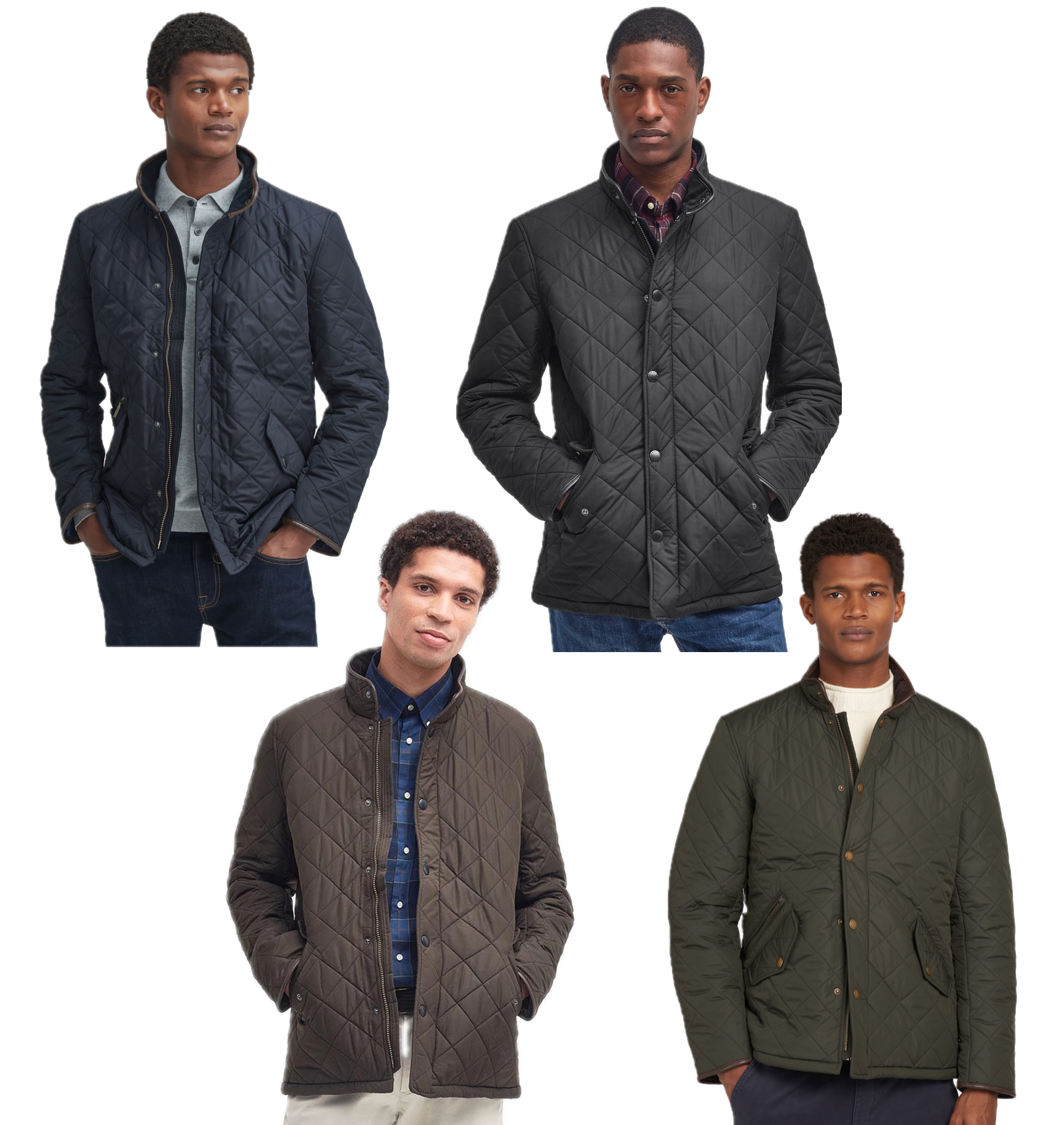 Quilted barbour jacket men online